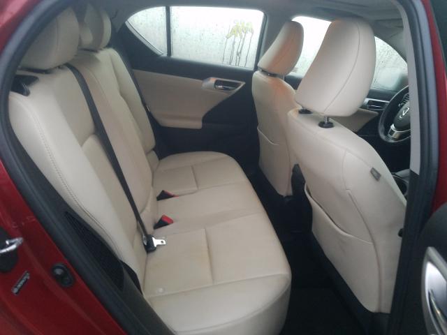 2012 LEXUS CT 200 JTHKD5BH6C2091375