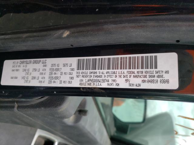 2010 JEEP LIBERTY LI 1J4PN5GK6AW158744