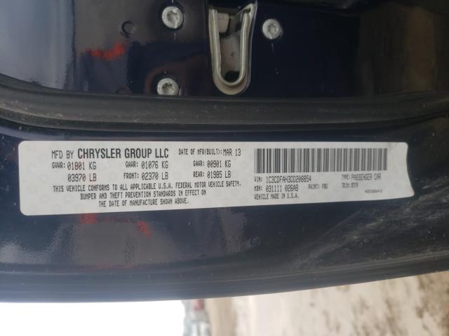 2013 DODGE DART SE 1C3CDFAH3DD208854