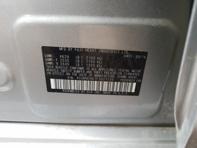2015 SUBARU LEGACY 3.6 4S3BNEN61F3021726