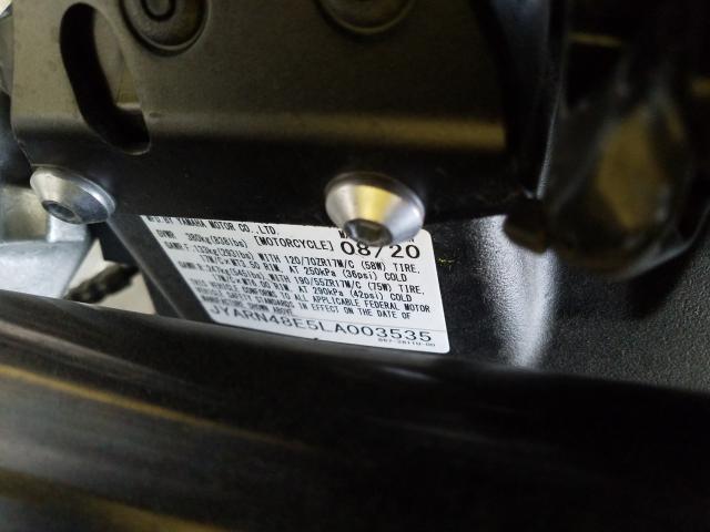2020 YAMAHA MT10 JYARN48E5LA003535