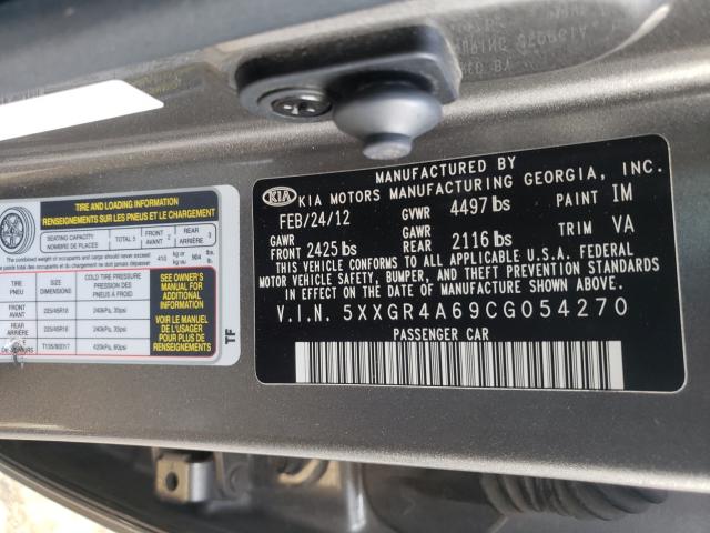 2012 KIA OPTIMA SX 5XXGR4A69CG054270