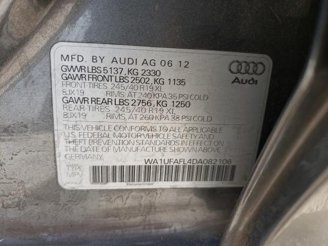 2013 AUDI A4 ALLROAD WA1UFAFL4DA082106