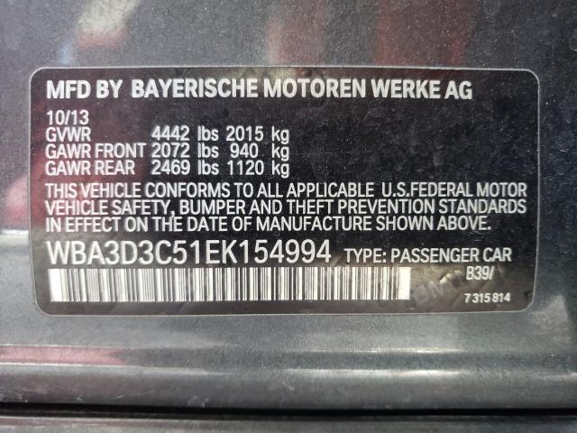 2014 BMW 328 D WBA3D3C51EK154994