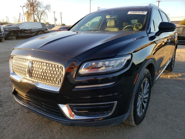 2019 LINCOLN NAUTILUS S 2LMPJ6K90KBL12119