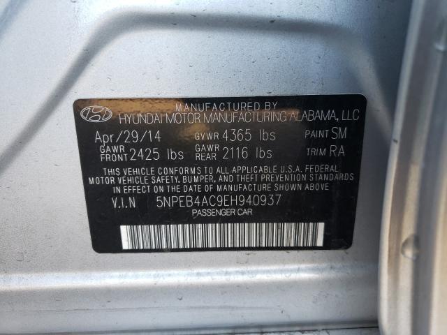 2014 HYUNDAI SONATA GLS - 5NPEB4AC9EH940937