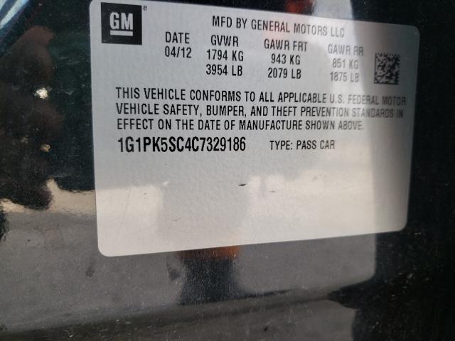 2012 CHEVROLET CRUZE ECO 1G1PK5SC4C7329186