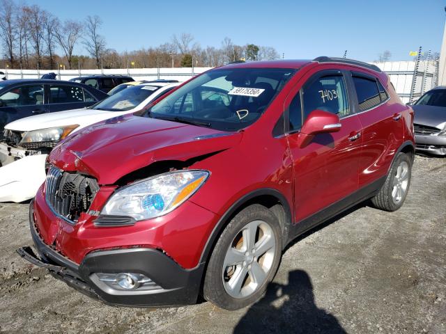 Vin: kl4cjcsb0fb126196, lot: 59175350, buick encore 20152