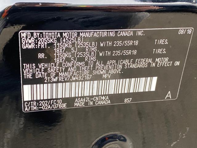 2018 TOYOTA RAV4 ADVEN 2T3WFREV7JW492167