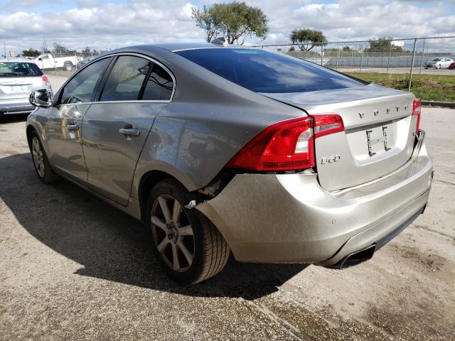 2016 VOLVO S60 PREMIE YV126MFK5G2396524