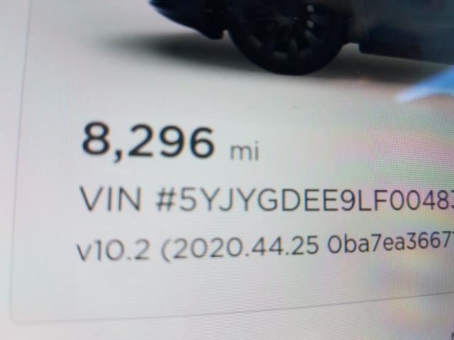 2020 TESLA MODEL Y 5YJYGDEE9LF004838