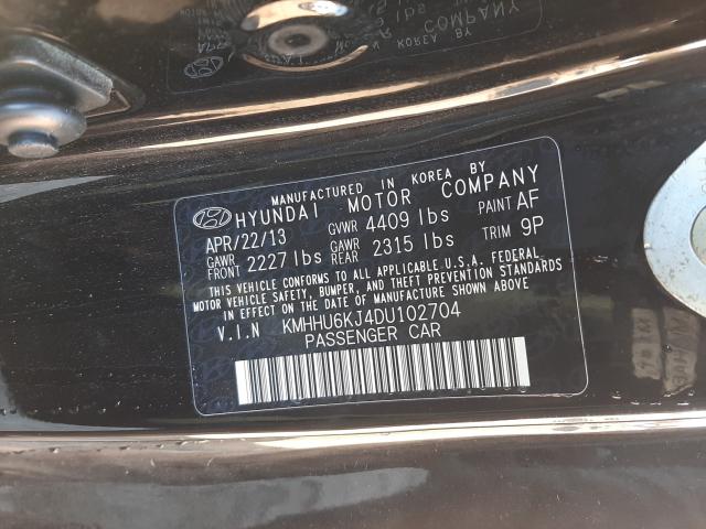 2013 HYUNDAI GENESIS CO KMHHU6KJ4DU102704