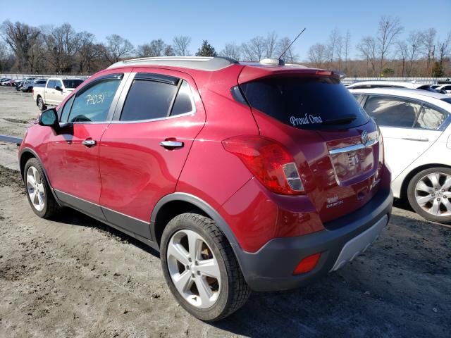 Vin: kl4cjcsb0fb126196, lot: 59175350, buick encore 20153