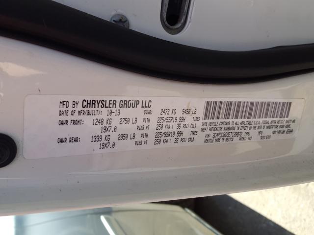 2014 DODGE JOURNEY SX 3C4PDCBG3ET139872