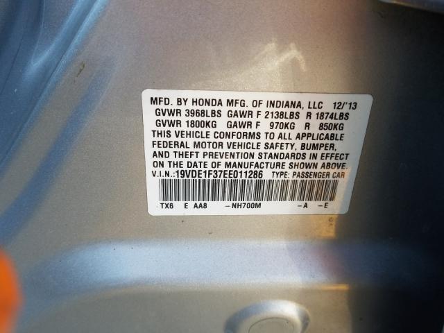 2014 ACURA ILX 20 19VDE1F37EE011286