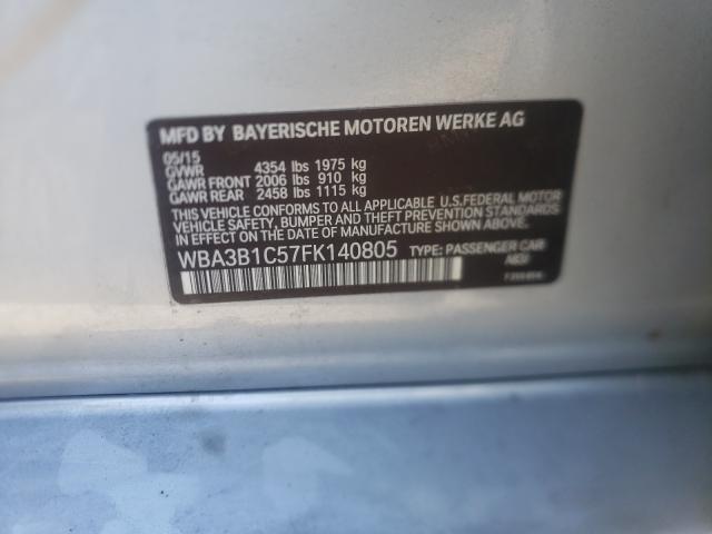 2015 BMW 320 I WBA3B1C57FK140805