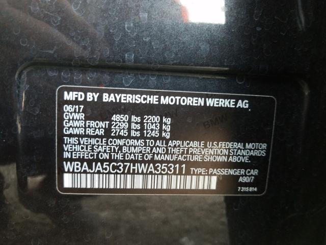 2017 BMW 530 I WBAJA5C37HWA35311
