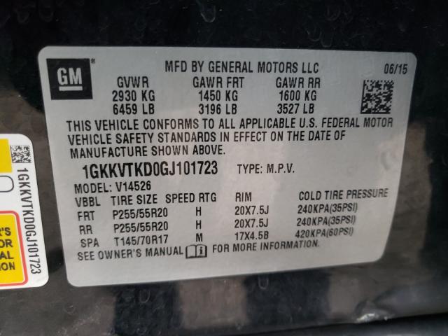 2016 GMC ACADIA DEN 1GKKVTKD0GJ101723