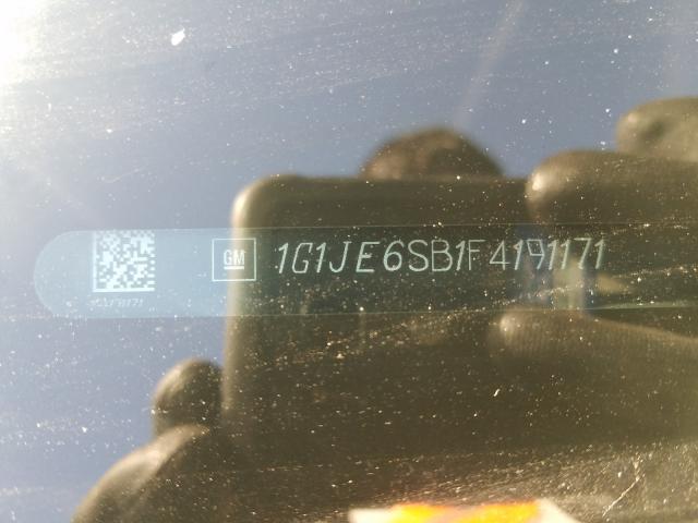 2015 CHEVROLET SONIC LTZ 1G1JE6SB1F4191171