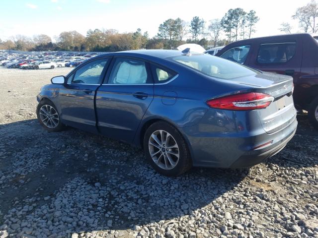 Auction sale of the 2019 FORD FUSION , vin: 3FA6P0HDXKR193182, lot number: 60005730
