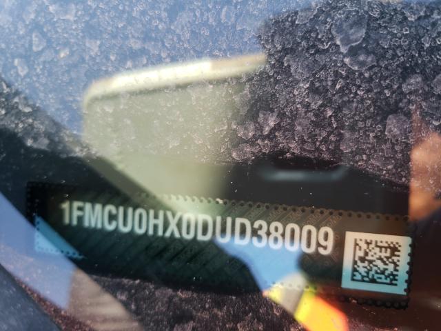2013 FORD ESCAPE SEL 1FMCU0HX0DUD38009