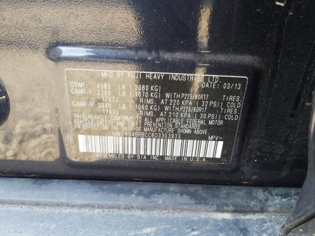 2013 SUBARU OUTBACK 2. - 4S4BRBCC8D3303933