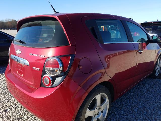 2014 CHEVROLET SONIC LTZ 1G1JE6SB8E4116191