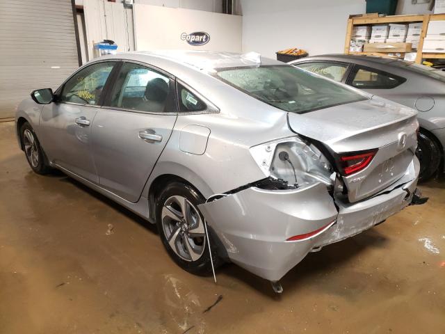 2019 HONDA INSIGHT EX 19XZE4F52KE007724