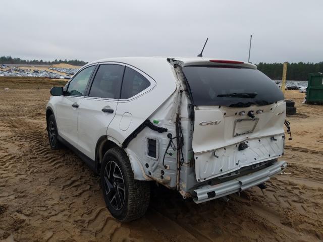 2016 HONDA CR-V SE 5J6RM4H4XGL088472