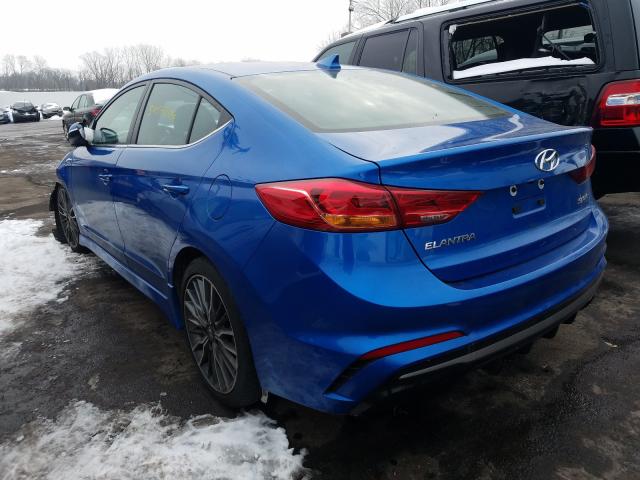 2018 HYUNDAI ELANTRA SP KMHD04LB5JU552928
