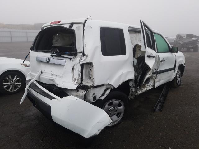 2010 HONDA PILOT LX 5FNYF3H20AB019661