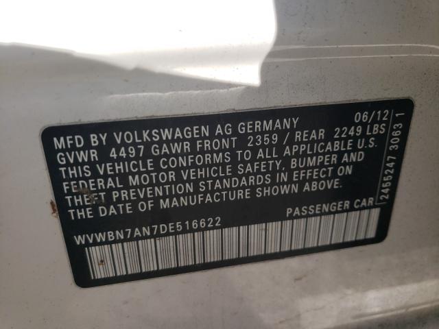 2013 VOLKSWAGEN CC SPORT WVWBN7AN7DE516622