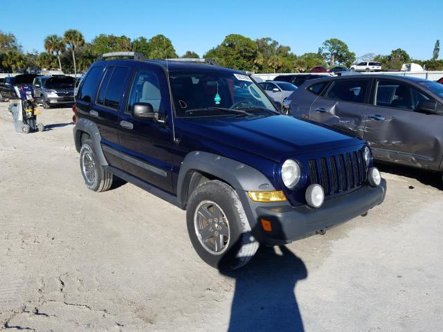 Salvage cars for sale at Fort Pierce, FL auction: 2006 Jeep Liberty
