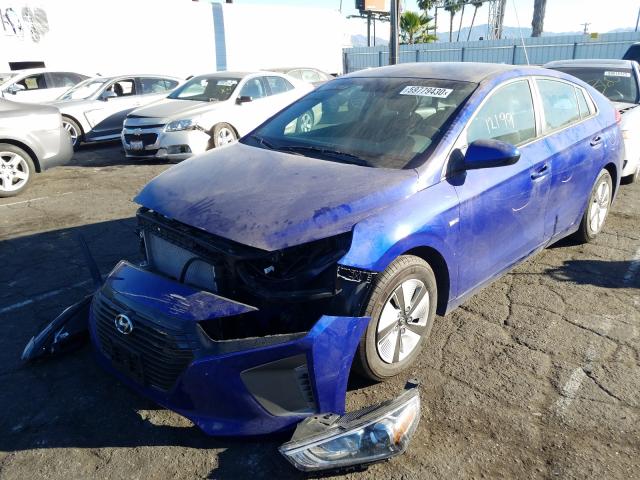 2019 HYUNDAI IONIQ BLUE KMHC65LC2KU180670