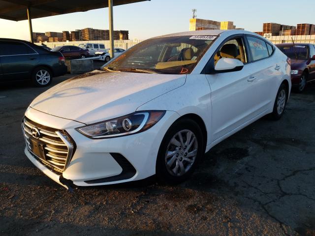 2017 HYUNDAI ELANTRA SE - 5NPD74LF2HH201319