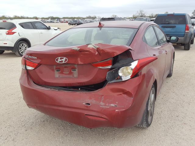 2012 HYUNDAI ELANTRA GL KMHDH4AE8CU434560