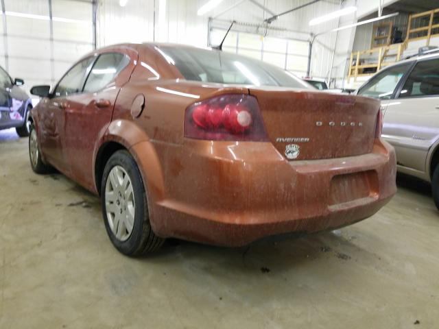 2012 DODGE AVENGER SE 1C3CDZAB7CN272787