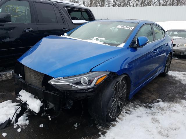 2018 HYUNDAI ELANTRA SP KMHD04LB5JU552928