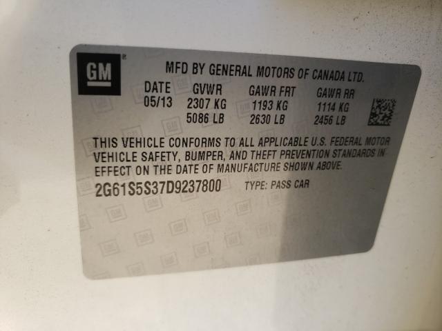 2013 CADILLAC XTS PREMIU 2G61S5S37D9237800