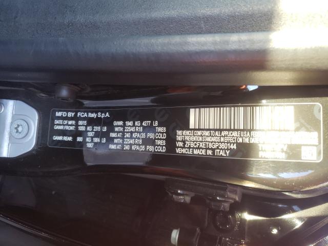 2016 FIAT 500X TREKK ZFBCFXET8GP360144