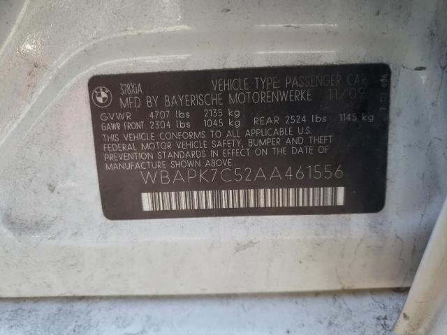 2010 BMW 328 XI WBAPK7C52AA461556