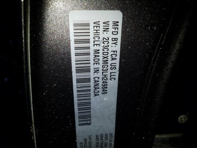 2020 DODGE CHARGER GT 2C3CDXMG3LH249849