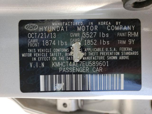 2014 HYUNDAI ACCENT GLS KMHCT4AE7EU589601