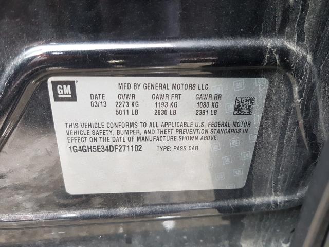 2013 BUICK LACROSSE P 1G4GH5E34DF271102