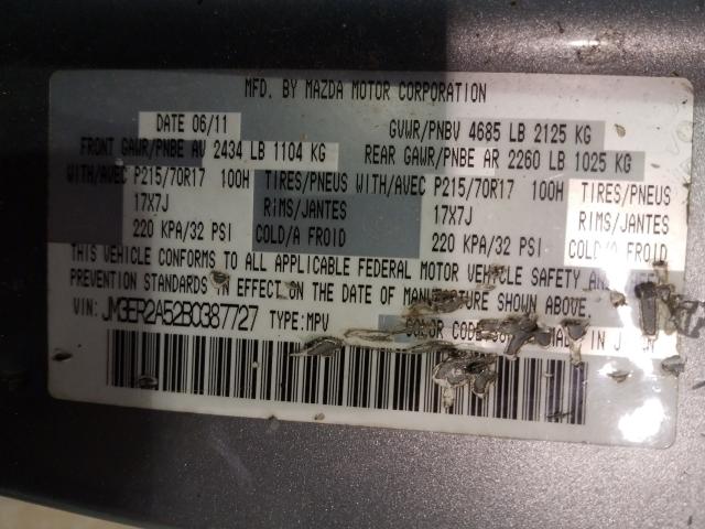 2011 MAZDA CX-7 JM3ER2A52B0387727