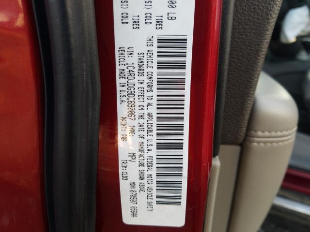 2013 DODGE DURANGO CR 1C4RDJDG9DC690067