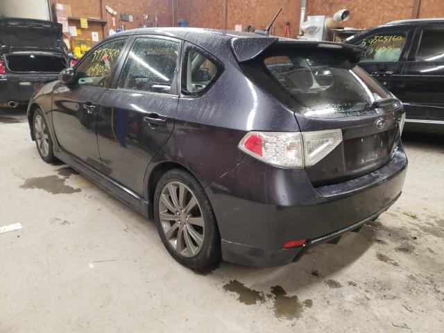2010 SUBARU IMPREZA WR JF1GH7G69AG813118