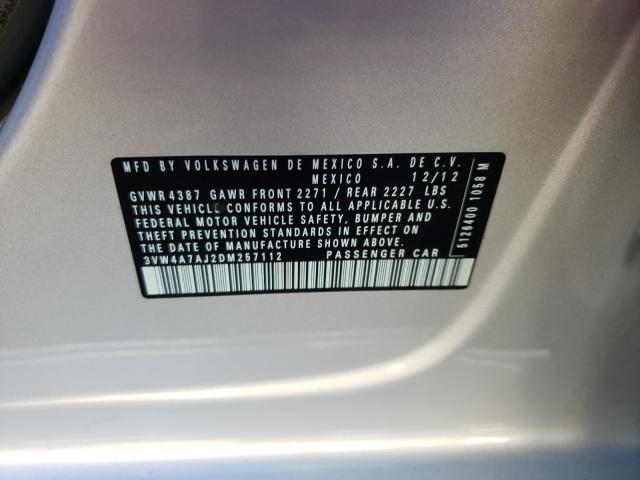2013 VOLKSWAGEN JETTA GLI 3VW4A7AJ2DM257112