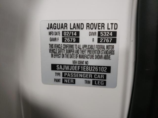 2014 JAGUAR XF SAJWJ0EF1E8U26102
