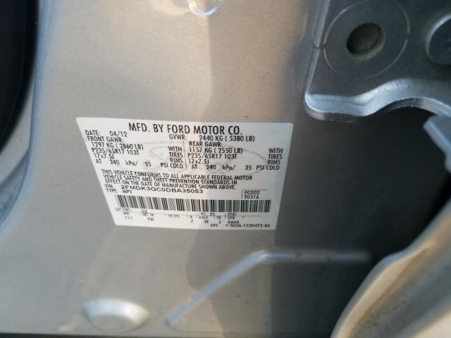 2013 FORD EDGE SE 2FMDK3GC0DBA35053